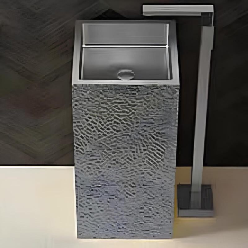 SCHNELLE 137 SCH S8826-Monoblok Kare  Çelik Lavabo