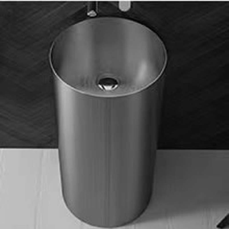 SCHNELLE 140 SCH BK8808-Monoblok Oval  Çelik Lavabo