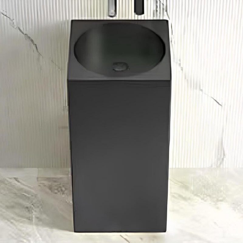 SCHNELLE 211 SCH BK8816 Black Kare Monoblok Çelik Lavabo