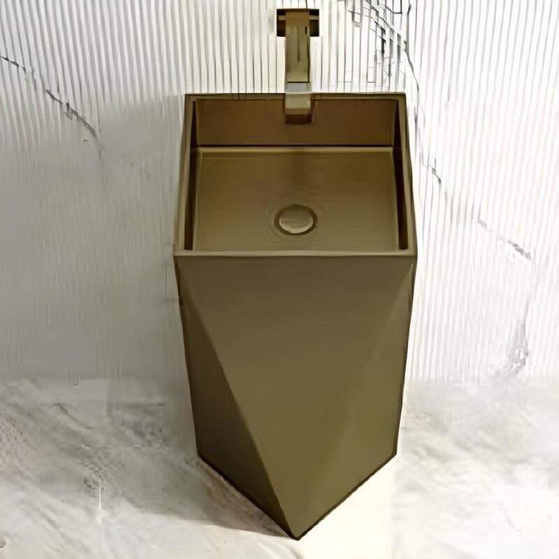 SCHNELLE 229 SCH B8820 Antique Antik Kare Monoblok Çelik Lavabo