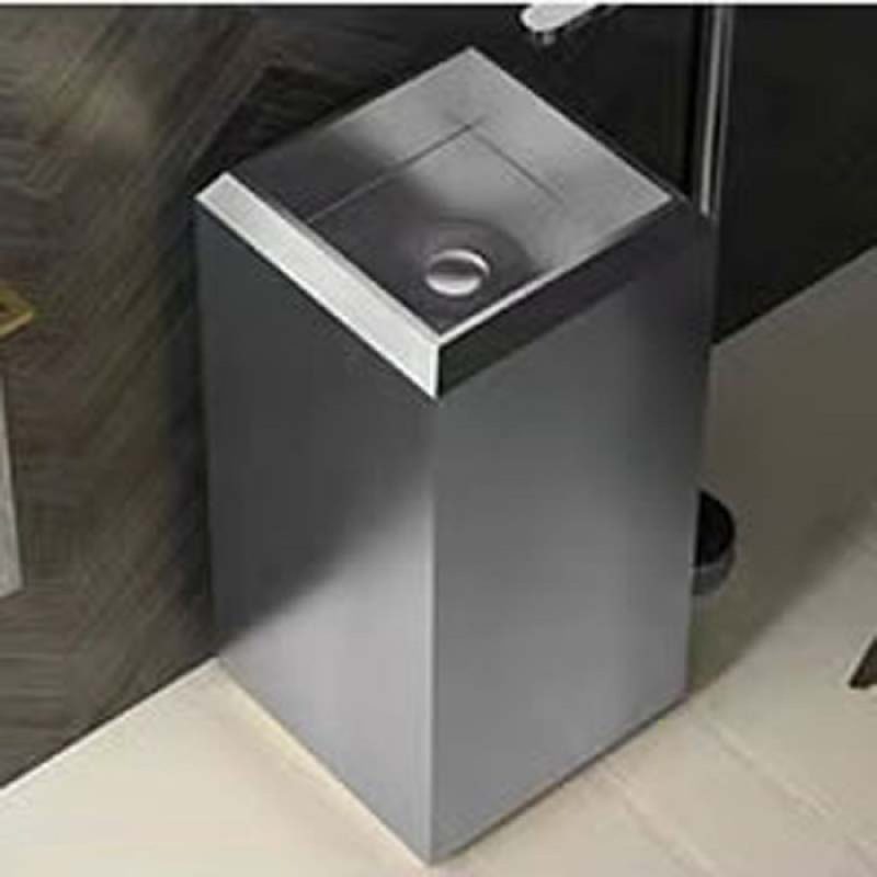 SCHNELLE 255 SCH S8830 Chrome Kare Monoblok Çelik Lavabo