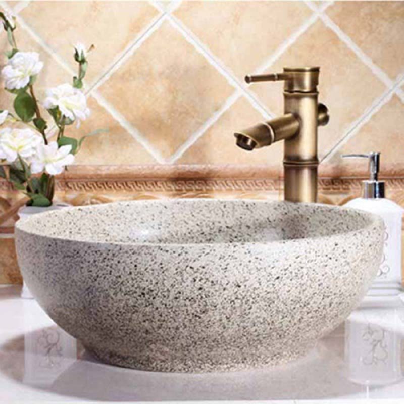 Schnelle JS 13053 Terrazo Desenli Tezgah Üstü Lavabo